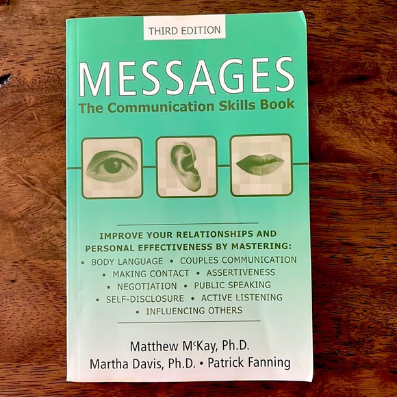 Messages: The Communication Skills Book by Matthew McKay - Picture 1 of 3
